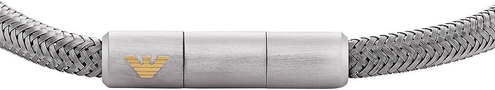 Emporio Armani bracciale uomo gioielli Emporio Armani Key Basics -EGS3044SET