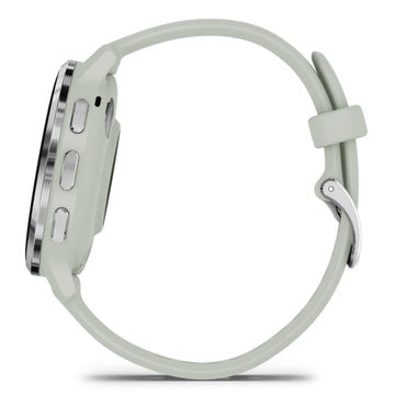 Garmin Venu® 3S Sage Gray & Silver con cinturino in silicone