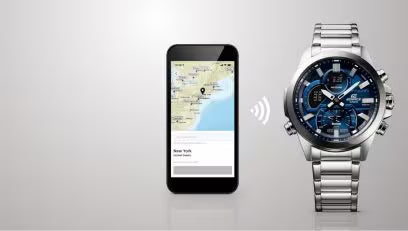 EDIFICE Modello con connessione allo smartphone ECB-30D-2AEF