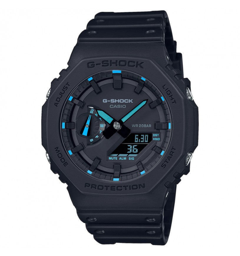 G-SHOCK CLASSIC Utility Black Serie GA-2100-1A2