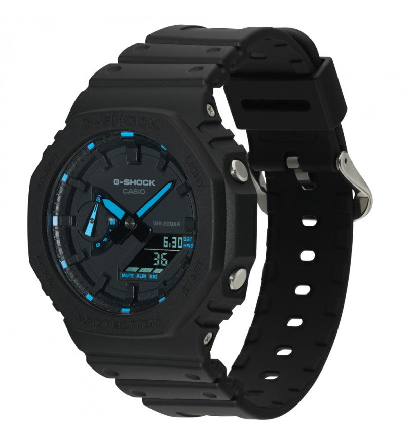 G-SHOCK CLASSIC Utility Black Serie GA-2100-1A2