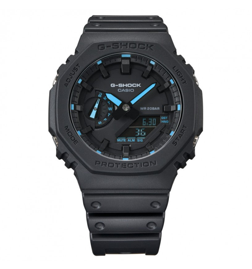 G-SHOCK CLASSIC Utility Black Serie GA-2100-1A2