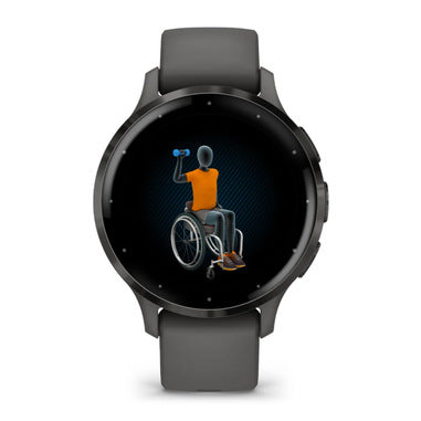 Garmin Venu® 3S Pebble Gray & Slate con cinturino in silicone