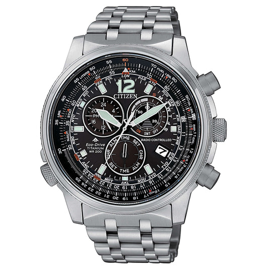 Citizen-Crono Pilot Super Titanio