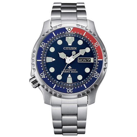 Citizen-Collezione Promaster Diver's Automatic 200 mt (blu/rosso)