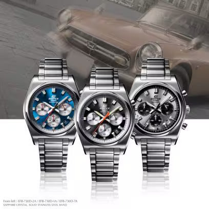 EDIFICE  Cronografo standard EFB-730D-1AV