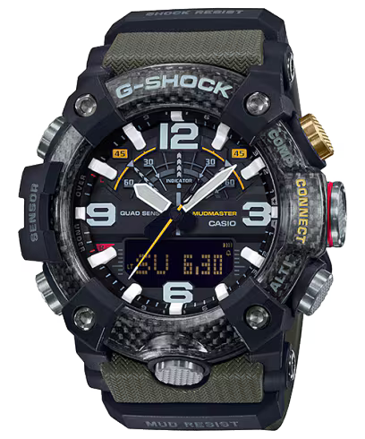G-SHOCK PRO PARTNER MASTER OF G MUDMASTER GG-B100-1A3ER